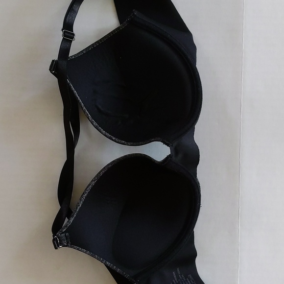 YMI Intimates Underwire Padded Push Up Heathered Bra 38C Gray Black - Picture 8 of 16